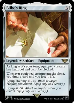 [1x] Bilbo's Ring - Near Mint, English - Lord of the Rings MTG Magic - Image 1