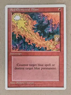 Red Elemental Blast - 4th Edition - Near Mint | MTG - Image 1