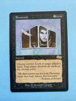 MTG Urza's Saga - Persecute - Rare - Image 2