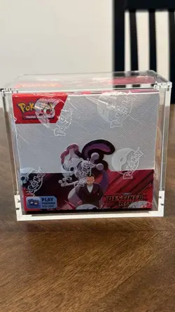 Pokemon TCG S&V Destined Rivals Booster Box Factory Sealed SV10 W/ACRYLIC - Image 1