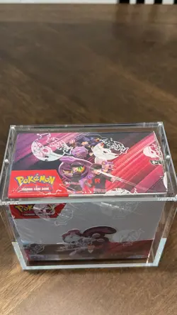 Pokemon TCG S&V Destined Rivals Booster Box Factory Sealed SV10 W/ACRYLIC - Image 2