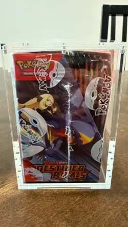 Pokemon TCG S&V Destined Rivals Booster Box Factory Sealed SV10 W/ACRYLIC - Image 5