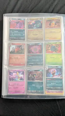 Pokemon Binder Including All 100+ Cards Vintage/Modern See Photos/Description - Image 1