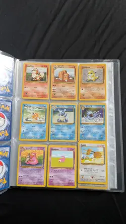 Pokemon Binder Including All 100+ Cards Vintage/Modern See Photos/Description - Image 4