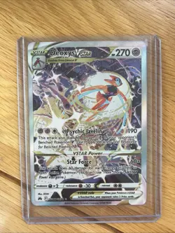 Pokemon TCG Deoxys VSTAR GG46/GG70 Crown Zenith Full Art Mint Condition - Image 1