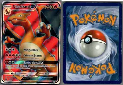 2017 Pokemon, Sun & Moon Promos, #SM60 Charizard GX, Holo Black Star Promo (c) - Image 1