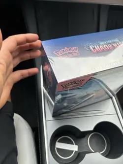 Pokemon Chaos Rising ETB Plus Prismatic Evolution Mini Tin Display - Image 4