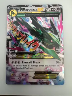M Rayquaza EX 76/108 - Roaring Skies - Pokemon TCG - Image 1