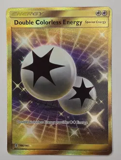 Double Colorless Energy (Secret) SM - Guardians Rising 166/145 LP Pokemon TCG - Image 1