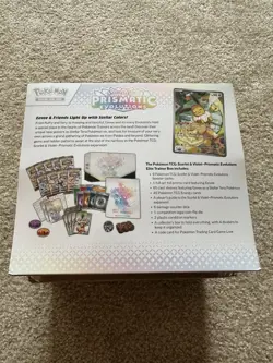 Pokemon TCG Prismatic Evolutions ETB 2025 Brand New Factory Sealed - Image 2