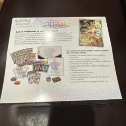 Pokemon TCG Prismatic Evolutions Elite Trainer Box ETB Sealed Factory Wrap New - Image 5