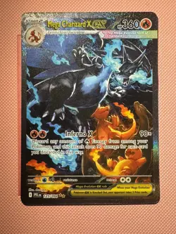 Mega Charizard X ex - 125/094 - SIR - Phantasmal Flames - Pokemon TCG - Image 1