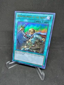 Yugioh! MP Reinforcement of the Army - LCJW-EN286 - Ultra Rare - 1st Edition NM - Image 1