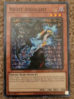 Yugioh - Night Assailant OP19-EN016 Common - NM - Image 1
