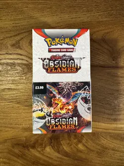 Pokemon TCG Obsidian Flames Sealed Half Booster Box (18 Packs) NEW & SEALED✅ - Image 1