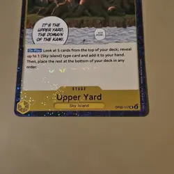 One Piece The Best PRB-01 Upper Yard OP05-117 Jolly Roger Foil English TCG CCG - Image 4