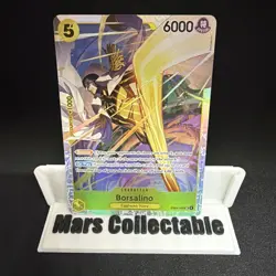 One Piece Borsalino EB04-058 Adventure on Kami's Island Super Rare Holo NM - Image 1