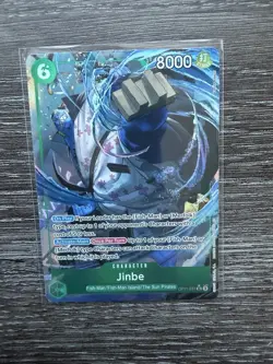 Jinbe OP11-031 Super Rare Alternative Art a Fist of Divine Speed One Piece - Image 1
