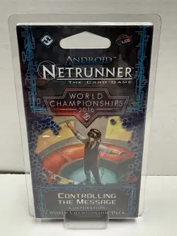 Android Netrunner World Championships 2015 Controlling the Message Deck *NEW OOP - Image 1