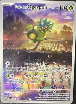 Teal Mask Ogerpon 123 Sv: Scarlet & Violet Promo Cards Holo - Image 1