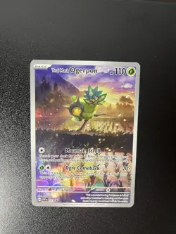 Teal Mask Ogerpon 123 Sv: Scarlet & Violet Promo Cards Holo - Image 2