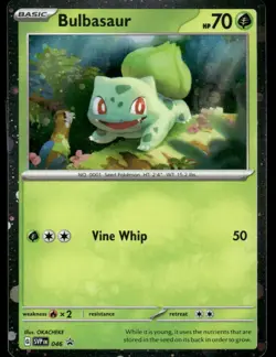 Pokemon Cards Bulbasaur 046 COSMOS HOLO Scarlet & Violet Promo Holo Promo NM - Image 1