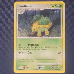 Grotle 49/130 - Diamond & Pearl Base - Uncommon Pokemon Card - LP - Image 1