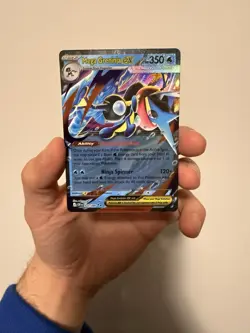Mega Greninja ex 022/086 Pokemon TCG Chaos Rising Double Rare Holo Pokemon Card - Image 1