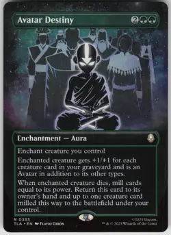 MTG Avatar Destiny Borderless NM Avatar: The Last Airbender Magic 333 - Image 1