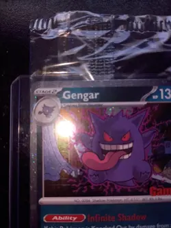 Pokemon TCG - Gengar 050/088 Stamped Gamestop Promo - Sealed/Mint/*HUGE SWIRL* - Image 3