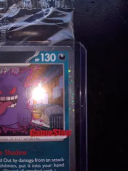 Pokemon TCG - Gengar 050/088 Stamped Gamestop Promo - Sealed/Mint/*HUGE SWIRL* - Image 4