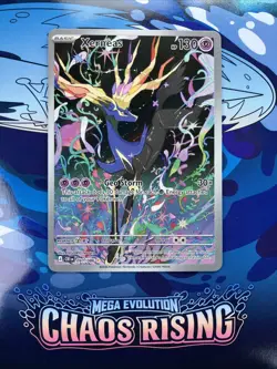 Pokemon TCG Xerneas 091/086 Chaos Rising ENGLISH Illustration Rare Pack Fresh - Image 1