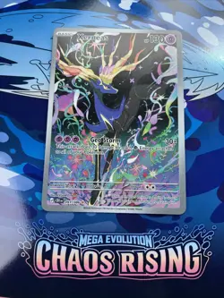 Pokemon TCG Xerneas 091/086 Chaos Rising ENGLISH Illustration Rare Pack Fresh - Image 3