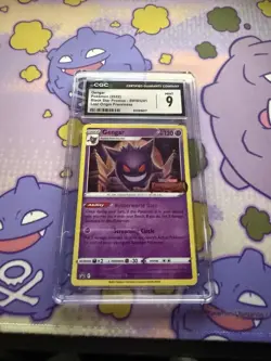 CGC 9 Gengar SWSH241 Black Star Promo - Lost Origin Prerelease - Pokemon TCG - Image 1