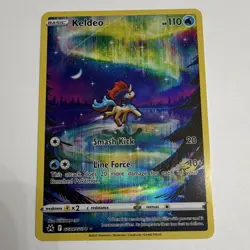 Keldeo Full Art Holo Ultra Rare EN GG07/GG70 Crown Zenith Galarian Gallery - Image 1