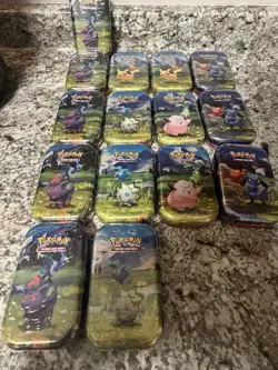 Pokemon TCG Ascended Heroes Mini Tins (Lot of 15) (NEW/SEALED) - Image 1
