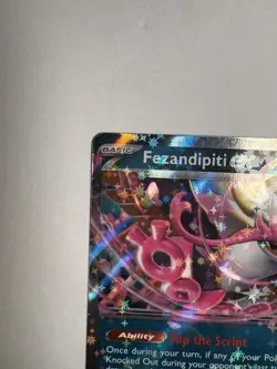 Pokemon ME: Ascended Heroes - Fezandipiti ex 142/217 Double Rare Holo NM - Image 5