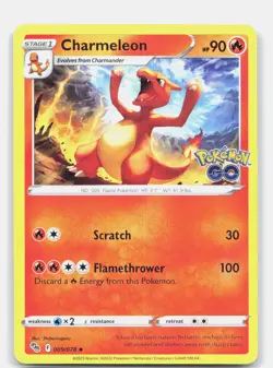 Charmeleon Uncommon Pokemon GO 009/078 NM - Image 1