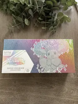 Pokemon TCG Prismatic Evolutions Super Premium Collection Box SEALED SPC In Hand - Image 1