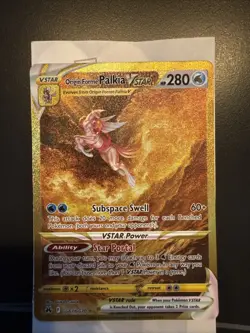 Pokemon TCG Origin Forme Palkia VSTAR GG67/GG70 Crown Zenith Galarian Gallery - Image 1