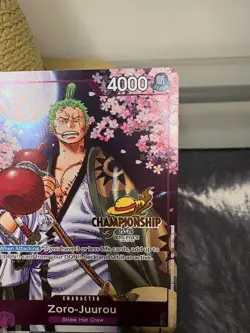 Zoro-Juurou OP05-067 CS 25-26 Event Pack *PROMO CHAMPIONSHIP 25-26 STAMP* NM - Image 4