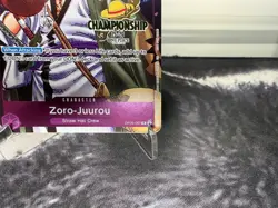Zoro-Juurou OP05-067 CS 25-26 Event Pack *PROMO CHAMPIONSHIP 25-26 STAMP* NM - Image 5