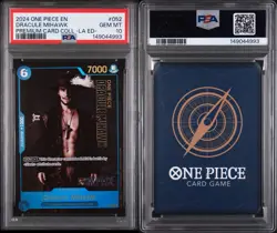 2024 ONE PIECE PREMIUM CARD COLLECTION LIVE ACTION EDITION-DRACULE MIHAWK PSA 10 - Image 3