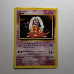 Jynx Base Set Crimp Error Pokemon TCG Misprint Pokemon Card MP - Image 2