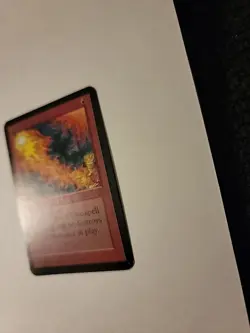 Magic The Gathering Alpha Set Red Elemental Blast - See Photos - OC3020 - Image 2