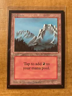 Magic The Gathering ✨MOUNTAIN LAND SET✨ Collectors' Edition MINT 1993 Shuler Art - Image 5