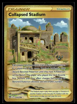Collapsed Stadium 215/196 Lost Origin Rare Secret Pokemon - Image 1