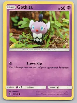 Gothita 52/145 Common Guardians Rising Pokemon LP - Image 1