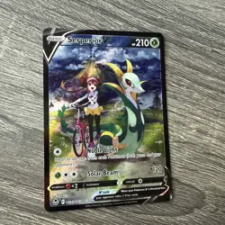 Serperior V - TG13/TG30 -Trainer Gallery - Pokemon - Silver Tempest Full Art NM - Image 2