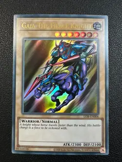 Gaia the Fierce Knight LOB-EN006 25th Anniversary Yu-Gi-Oh! Ultra Rare - Image 1